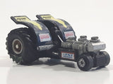 1990 Galoob Micro Machin ALM/TNT Banter Bros. Black Miniature Tiny Die Cast Toy Tractor Puller Race Car Vehicle