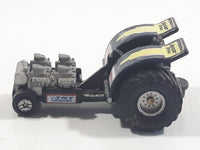 1990 Galoob Micro Machin ALM/TNT Banter Bros. Black Miniature Tiny Die Cast Toy Tractor Puller Race Car Vehicle