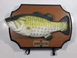 1999 Gemmy Big Mouth Billy Bass Singing Moving Fish On Plaque Novelty Collectible No Adapter - Tested and Working