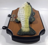 1999 Gemmy Big Mouth Billy Bass Singing Moving Fish On Plaque Novelty Collectible No Adapter - Tested and Working