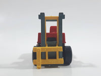 1972 Lesney Products Matchbox Red Yellow Superfast No. 15 Fork Lift Truck Toy Car Warehouse Yard Machinery Vehicle