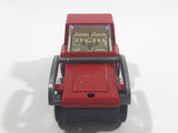 Vintage 1978 Lesney Matchbox Superfast No. 27 Skip Truck Red Die Cast Toy Dump Truck Vehicle