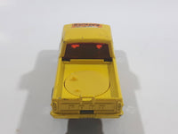 Vintage 1973 Lesney Matchbox Rolamatics No. 57 Wild Life Truck Ranger Yellow Die Cast Toy Dump Truck Vehicle