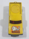 Vintage 1973 Lesney Matchbox Rolamatics No. 57 Wild Life Truck Ranger Yellow Die Cast Toy Dump Truck Vehicle