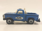 Vintage 1982 Lesney Matchbox Superfast Flareside Pick-Up Truck Blue BF Goodrich Baja Bouncer #326 Blue Die Cast Toy Car Vehicle