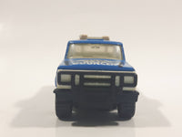 Vintage 1982 Lesney Matchbox Superfast Flareside Pick-Up Truck Blue BF Goodrich Baja Bouncer #326 Blue Die Cast Toy Car Vehicle