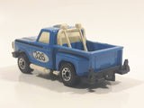 Vintage 1982 Lesney Matchbox Superfast Flareside Pick-Up Truck Blue BF Goodrich Baja Bouncer #326 Blue Die Cast Toy Car Vehicle