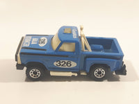 Vintage 1982 Lesney Matchbox Superfast Flareside Pick-Up Truck Blue BF Goodrich Baja Bouncer #326 Blue Die Cast Toy Car Vehicle