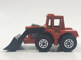 Vintage 1981 Lesney Matchbox Superfast No. 29 Tractor Shovel Red Die Cast Toy Construction Building Equipment Vehicle