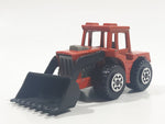 Vintage 1981 Lesney Matchbox Superfast No. 29 Tractor Shovel Red Die Cast Toy Construction Building Equipment Vehicle