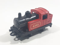 Vintage 1982 Lesney Matchbox Superfast No. 43 0-4-0 Steam Loco 4345 Red and Black Locomotive Die Cast Toy Car Railway Railroad Vehicle