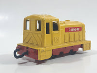 Vintage 1979 Lesney Matchbox Superfast No. 24 Shunter Train Locomotive Yellow Die Cast Toy Car Railway Railroad Vehicle