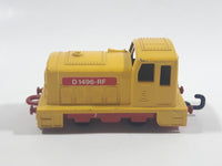 Vintage 1979 Lesney Matchbox Superfast No. 24 Shunter Train Locomotive Yellow Die Cast Toy Car Railway Railroad Vehicle