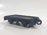 Vintage 1978 Lesney Matchbox Train Flat Car Black Die Cast Toy Car Railway Railroad Vehicle