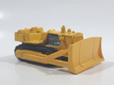 Vintage 1979 Lesney Matchbox No. 64 Caterpillar D9 Tractor Yellow Bulldozer Die Cast Toy Car Vehicle