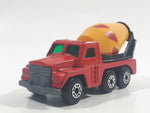 Vintage 1977 Lesney Matchbox Superfast No. 19 Cement Truck Red Die Cast Toy Car Construction Vehicle