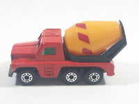 Vintage 1977 Lesney Matchbox Superfast No. 19 Cement Truck Red Die Cast Toy Car Construction Vehicle