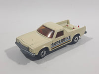 Vintage Lesney Matchbox Superfast No. 60 Holden Pick-up Truck Superbike White Cream Die Cast Toy Car Vehicle