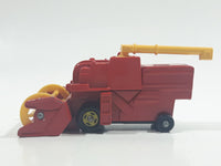 Vintage 1978 Lesney Matchbox No. 51 Combine Harvester Red Die Cast Toy Farming Machinery Equipment Vehicle