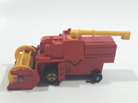 Vintage 1978 Lesney Matchbox No. 51 Combine Harvester Red Die Cast Toy Farming Machinery Equipment Vehicle