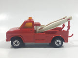 Vintage 1978 Lesney Matchbox Superfast No. 61 Wreck Truck Red Die Cast Toy Tow Salvage Wrecker Vehicle