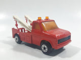 Vintage 1978 Lesney Matchbox Superfast No. 61 Wreck Truck Red Die Cast Toy Tow Salvage Wrecker Vehicle