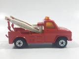 Vintage 1978 Lesney Matchbox Superfast No. 61 Wreck Truck Red Die Cast Toy Tow Salvage Wrecker Vehicle