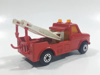 Vintage 1978 Lesney Matchbox Superfast No. 61 Wreck Truck Red Die Cast Toy Tow Salvage Wrecker Vehicle