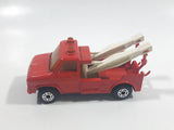 Vintage 1978 Lesney Matchbox Superfast No. 61 Wreck Truck Red Die Cast Toy Tow Salvage Wrecker Vehicle