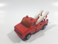 Vintage 1978 Lesney Matchbox Superfast No. 61 Wreck Truck Red Die Cast Toy Tow Salvage Wrecker Vehicle