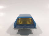 Vintage 1981 Lesney Matchbox Superfast No. 74 Cougar Villager Station Wagon Blue Die Cast Toy Car Vehicle with Opening Tail Gate