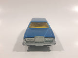 Vintage 1981 Lesney Matchbox Superfast No. 74 Cougar Villager Station Wagon Blue Die Cast Toy Car Vehicle with Opening Tail Gate