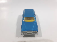 Vintage 1981 Lesney Matchbox Superfast No. 74 Cougar Villager Station Wagon Blue Die Cast Toy Car Vehicle with Opening Tail Gate