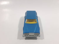 Vintage 1981 Lesney Matchbox Superfast No. 74 Cougar Villager Station Wagon Blue Die Cast Toy Car Vehicle with Opening Tail Gate