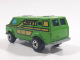 Vintage 1979 Lesney Matchbox Superfast No. 68 Chevy Van Green Die Cast Toy Car Vehicle