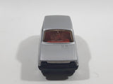 Vintage 1981 Lesney Matchbox Superfast No. 21 Renault 5TL Silver Grey Die Cast Toy Car Vehicle with Opening Rear Hatch