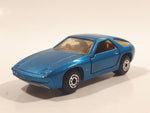 Vintage 1981 Lesney Matchbox Superfast No. 59 Porsche 928 Blue Die Cast Toy Car Vehicle with Opening Doors