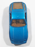 Vintage 1981 Lesney Matchbox Superfast No. 59 Porsche 928 Blue Die Cast Toy Car Vehicle with Opening Doors