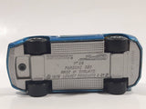 Vintage 1981 Lesney Matchbox Superfast No. 59 Porsche 928 Blue Die Cast Toy Car Vehicle with Opening Doors