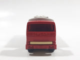 Rare Version Vintage 1973 Lesney Matchbox SuperFast 900 Leyland Freeway Gas Tanker Articulated Truck and Trailer ELF Red and White Die Cast Toy Car Vehicle