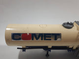 Vintage 1983 Lesney Matchbox Super Kings K-103 Petrol Fuel Oil Tanker Trailer Comet Cream White Die Cast Toy Car Vehicle