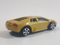 Maisto Fresh Metal Lamborghini Murcielago Gold Die Cast Toy Car Vehicle