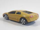 Maisto Fresh Metal Lamborghini Murcielago Gold Die Cast Toy Car Vehicle