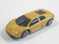 Maisto Fresh Metal Lamborghini Murcielago Gold Die Cast Toy Car Vehicle