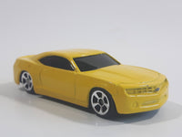 2008 Maisto Speed Wheels 2006 Chevrolet Camaro Concept Yellow Die Cast Toy Car Vehicle 1:64 Scale