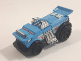 2016 Hot Wheels Rescue Backdrafter Fire Fighting Truck Baby Blue with Black Fenders Die Cast Toy Car Vehicle