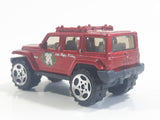 2006 Matchbox Surprise Packs: Coal Cars Jeep Rescue Concept Metalflake Red Die Cast Toy Car Vehicle