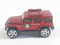 2006 Matchbox Surprise Packs: Coal Cars Jeep Rescue Concept Metalflake Red Die Cast Toy Car Vehicle