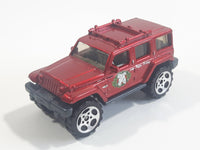 2006 Matchbox Surprise Packs: Coal Cars Jeep Rescue Concept Metalflake Red Die Cast Toy Car Vehicle