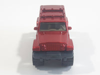 2006 Matchbox Surprise Packs: Coal Cars Jeep Rescue Concept Metalflake Red Die Cast Toy Car Vehicle